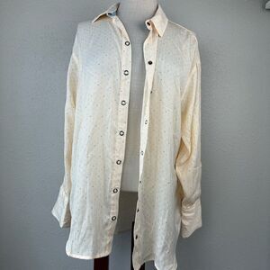 NWT Free People Women’s Button Top